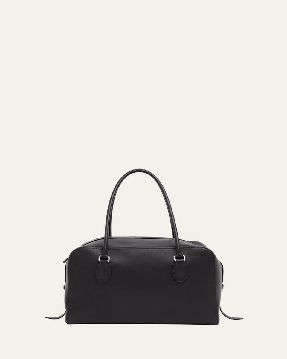 Ew Bowling Bag in Lux Grained Leather